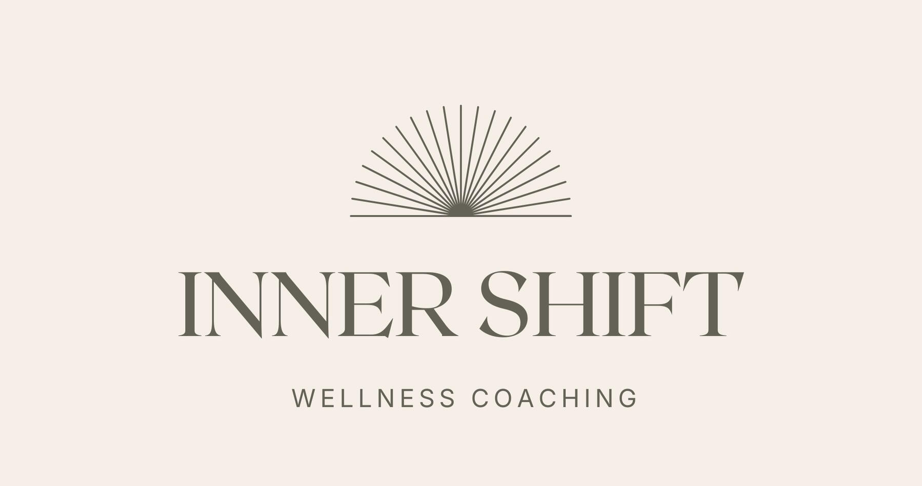 Samara Ruighaver, founder of Inner Shift Wellness Coaching, standing on a quiet beach with curly hair, looking calmly into the distance.